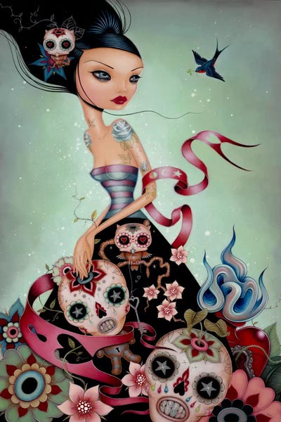 Pop Surrealism & Lowbrow: Dream Escape by Caia Koopman