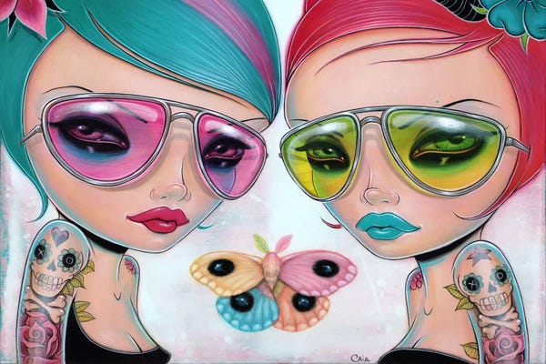 Pop Surrealism & Lowbrow: Genus Rainbowis by Caia Koopman
