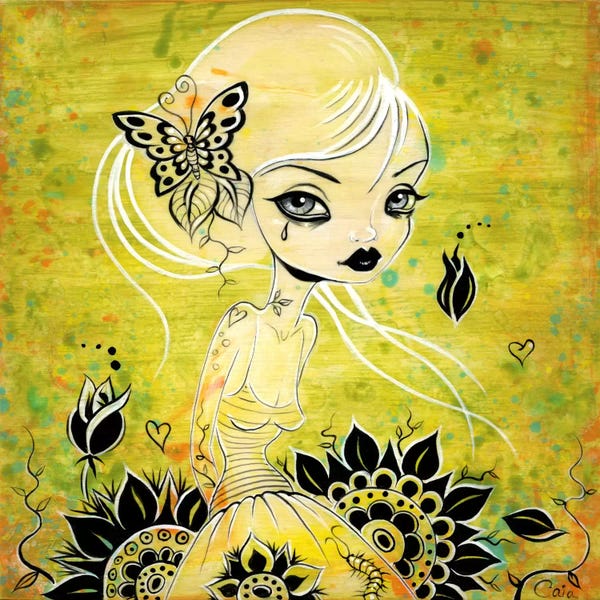 Pop Surrealism & Lowbrow: Keeper Of Tears by Caia Koopman