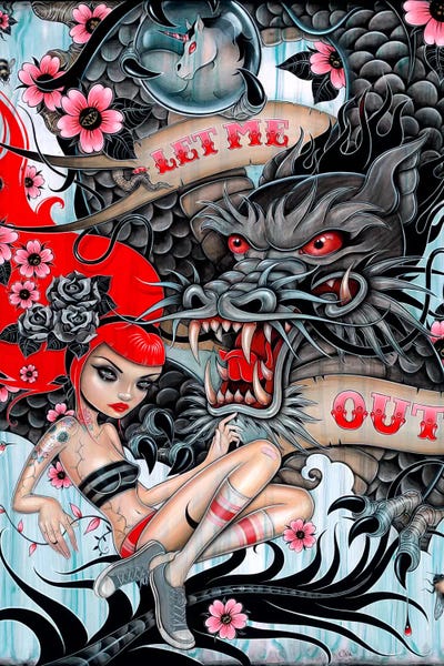 Pop Surrealism & Lowbrow: Let Me Out by Caia Koopman