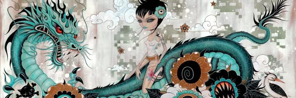 Pop Surrealism & Lowbrow: Liberty & Blaze by Caia Koopman