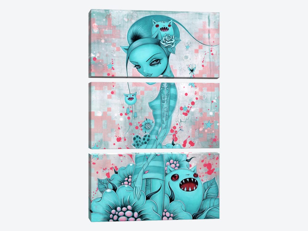 Mittens by Caia Koopman 3-piece Canvas Print