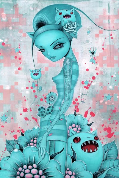 Pop Surrealism & Lowbrow: Mittens by Caia Koopman