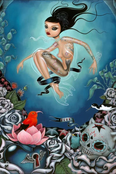 Pop Surrealism & Lowbrow: Monk by Caia Koopman