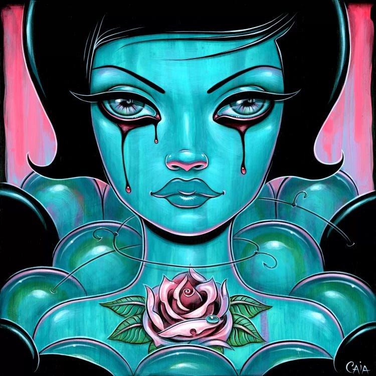 No One Here Gets Out Alive by Caia Koopman wall art