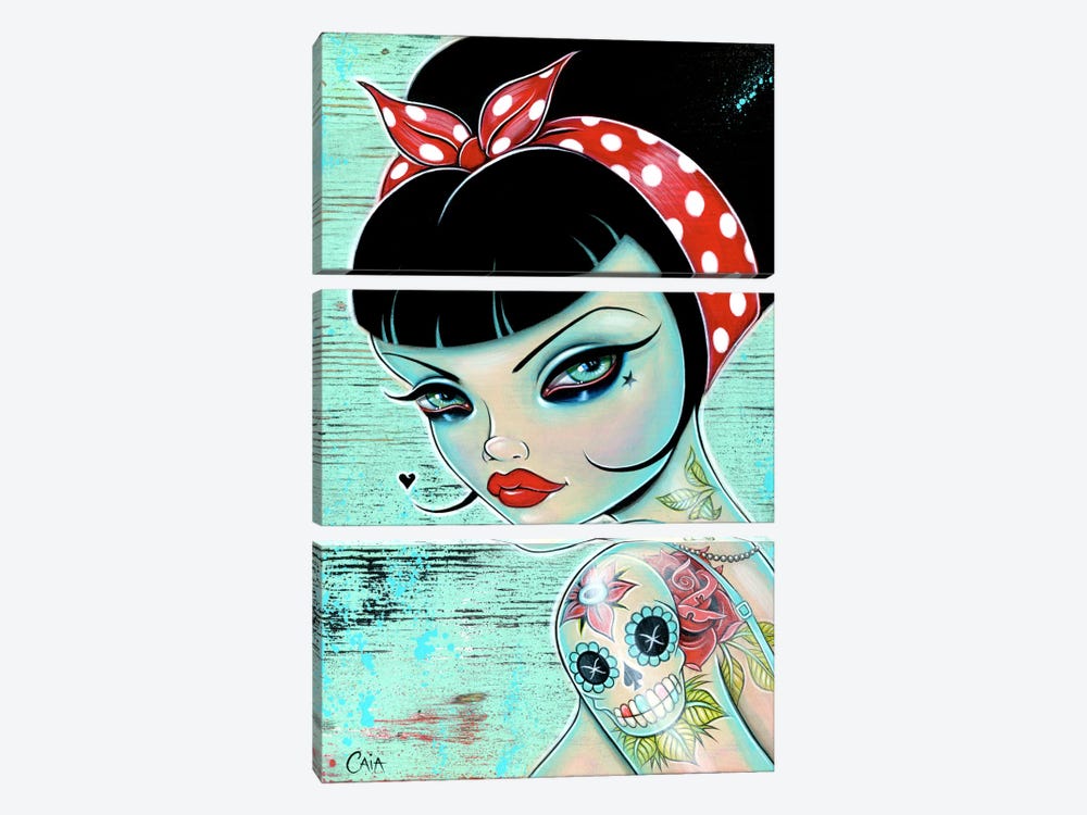 Pin-Up by Caia Koopman 3-piece Canvas Wall Art