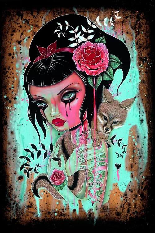 Raining Pink by Caia Koopman wall art