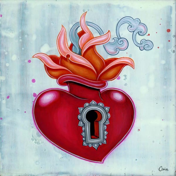 Hearts: Sacred Keyhole by Caia Koopman