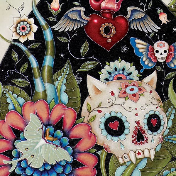 Caia Koopman: Bottom Left Half In Zoom, White Rabbit by Caia Koopman