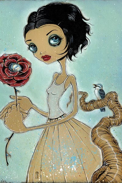 Bird Of The Rose by Caia Koopman canvas print