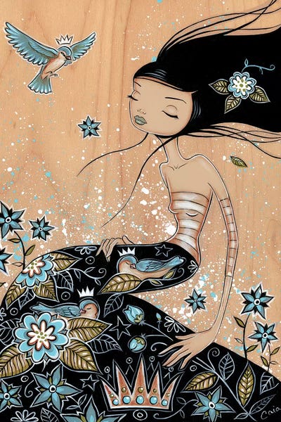 Blue Snooze by Caia Koopman art print