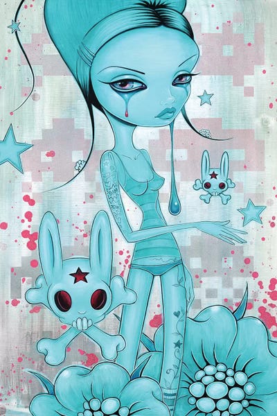 Kool Aid Tears by Caia Koopman art print