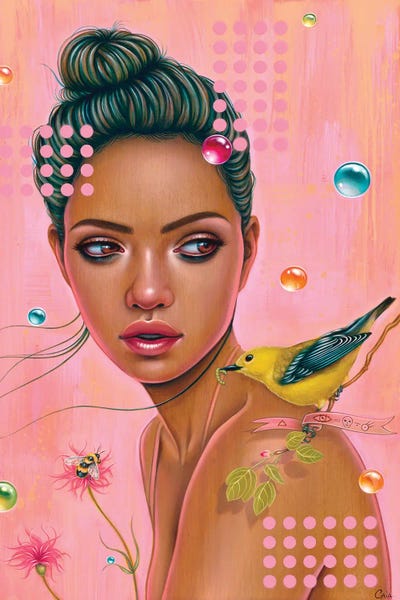 Fern Goldfinch by Caia Koopman canvas print