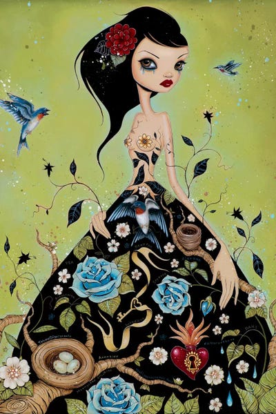 Pop Surrealism & Lowbrow: Chemical Girl by Caia Koopman