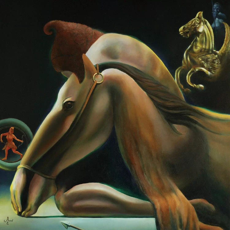 Una In Aliam by Corné Akkers wall art