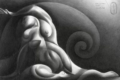 Roundism XXXIX by Corné Akkers acrylic art print