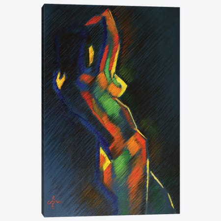Cubist Expressionism Canvas Print #CAK127} by Corné Akkers Canvas Art
