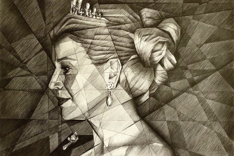 Queen Maxima by Corné Akkers wall art