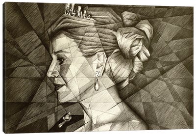 Queen Maxima Canvas Art Print - Corné Akkers
