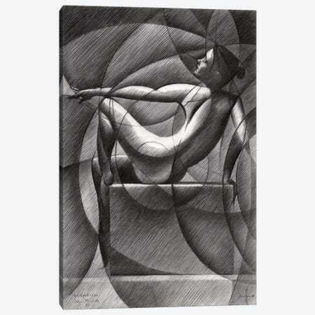 Art Deco Nude Canvas Print #CAK135} by Corné Akkers Canvas Print