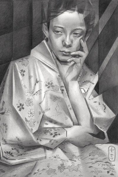 Geesje Kwak by Corné Akkers acrylic art print