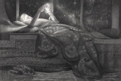 Starry Night by Corné Akkers acrylic art print