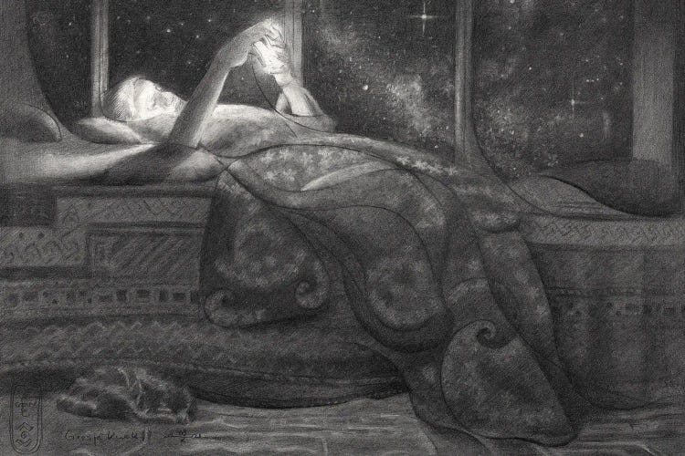 Starry Night by Corné Akkers wall art