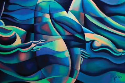 Rusalka, Free Floating In Ukrainian Waters by Corné Akkers art print