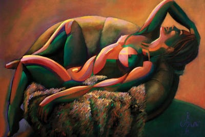 Risque - 22-02-22 by Corné Akkers acrylic art print