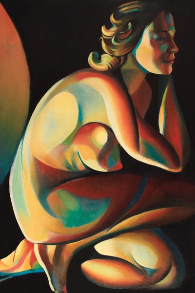 Roundism - 10-02-22 by Corné Akkers acrylic art print