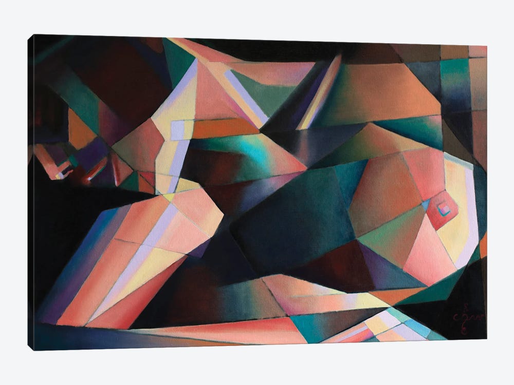 Ode To Tamara De Lempicka by Corné Akkers 1-piece Canvas Wall Art