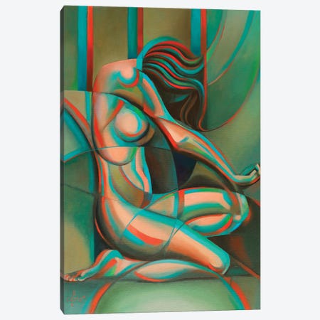 Anaglyphical Roundism Canvas Print #CAK165} by Corné Akkers Canvas Art