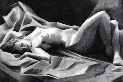 Neo Deco by Corné Akkers acrylic art print