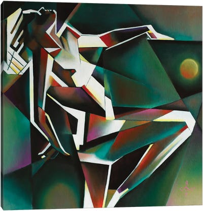 Neo Deco - 30-07-23 Canvas Art Print - Cubism Art