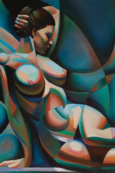 Neo Deco - 05-01-24 by Corné Akkers acrylic art print