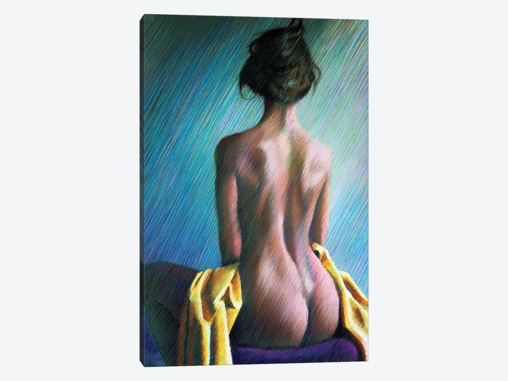 Nude II by Corné Akkers 1-piece Canvas Artwork