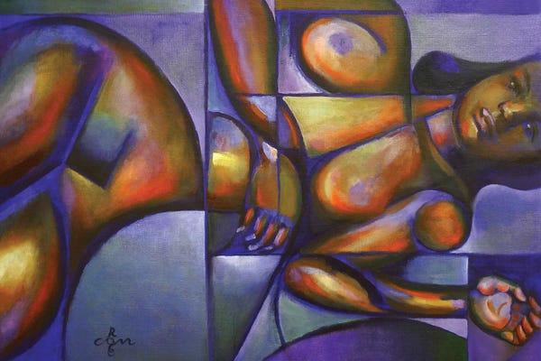 Kaleidoscopic Figures: Roundism IX by Corné Akkers