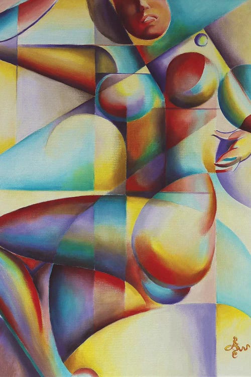 Roundism XII by Corné Akkers wall art