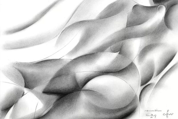 Bathroom Nudes: Roundism XIV by Corné Akkers