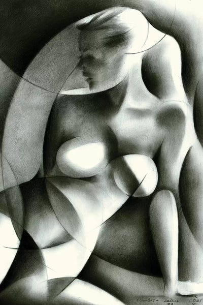 All Things Picasso: Roundism XVIII by Corné Akkers