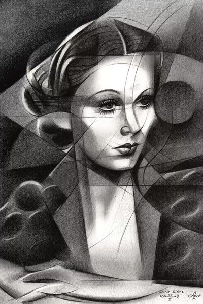 Sans Titre II by Corné Akkers acrylic art print