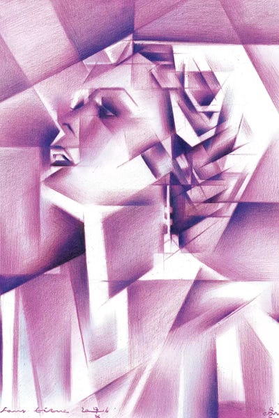 Sans Titre IV by Corné Akkers acrylic art print