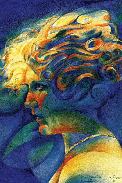 Sans Titre V by Corné Akkers canvas print