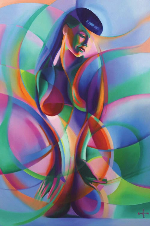 The Return Of Bettie Page by Corné Akkers wall art