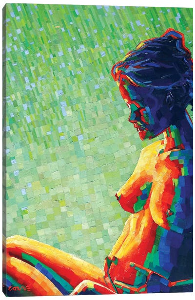 Cubistic Nude X Canvas Art Print - Corné Akkers