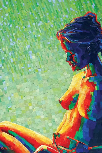 Corné Akkers: Cubistic Nude X by Corné Akkers