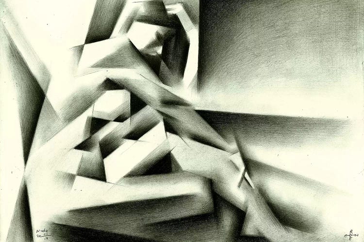 Nude IV by Corné Akkers wall art