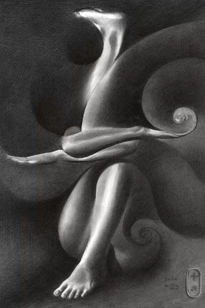 Julia by Corné Akkers acrylic art print