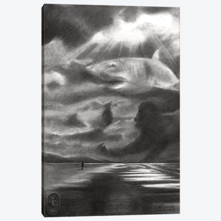 A Day At The Beach Canvas Print #CAK91} by Corné Akkers Canvas Wall Art
