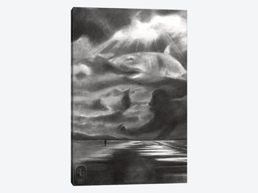 A Day At The Beach by Corné Akkers 1-piece Canvas Art